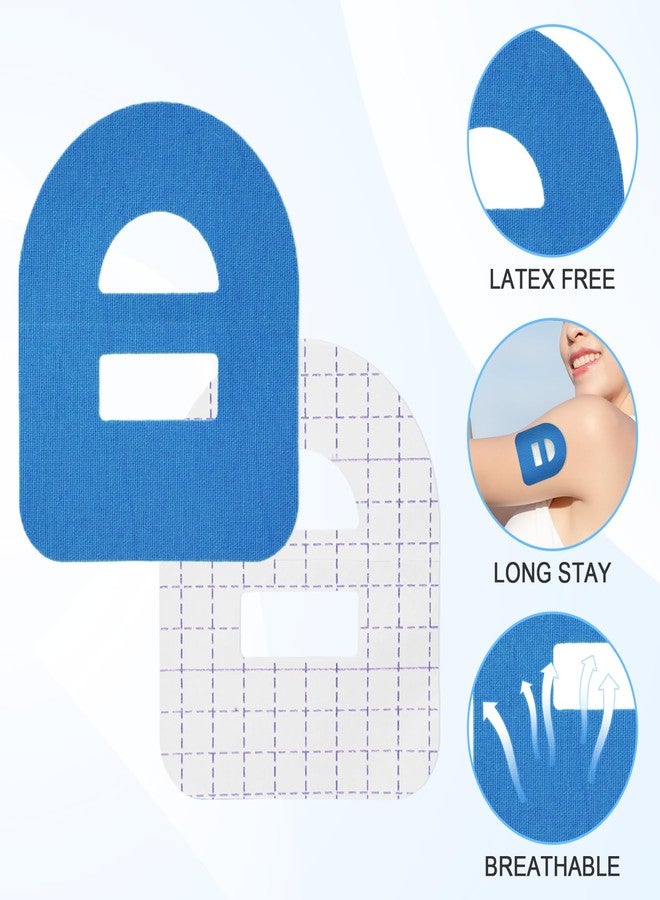 Jaarssho 50 PCS Overpatches for Omnipod 5 Waterproof, Flexible Pre-Cut Adhesive Tape with Strap, Breathable Continuous Glucose Monitor Patch, Durable Sensor Covers Compatible with Omnipod 5 Accessories - Image 4